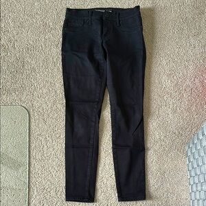 Express Black Denim Jeggings